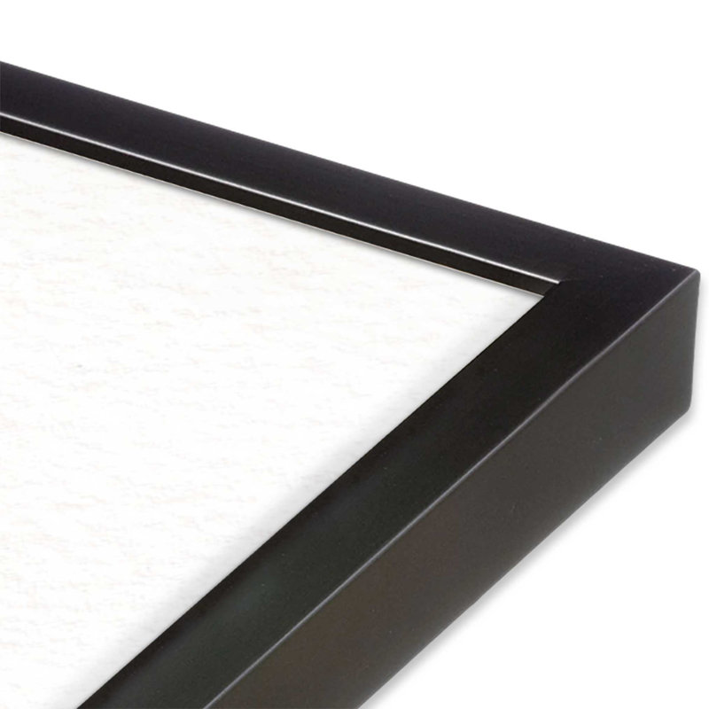 Imprimé d'arbre de Noël Sea Breeze, Cadre en zinc patiné, H 15,25 po x l 12,25 po x P 1,25 po