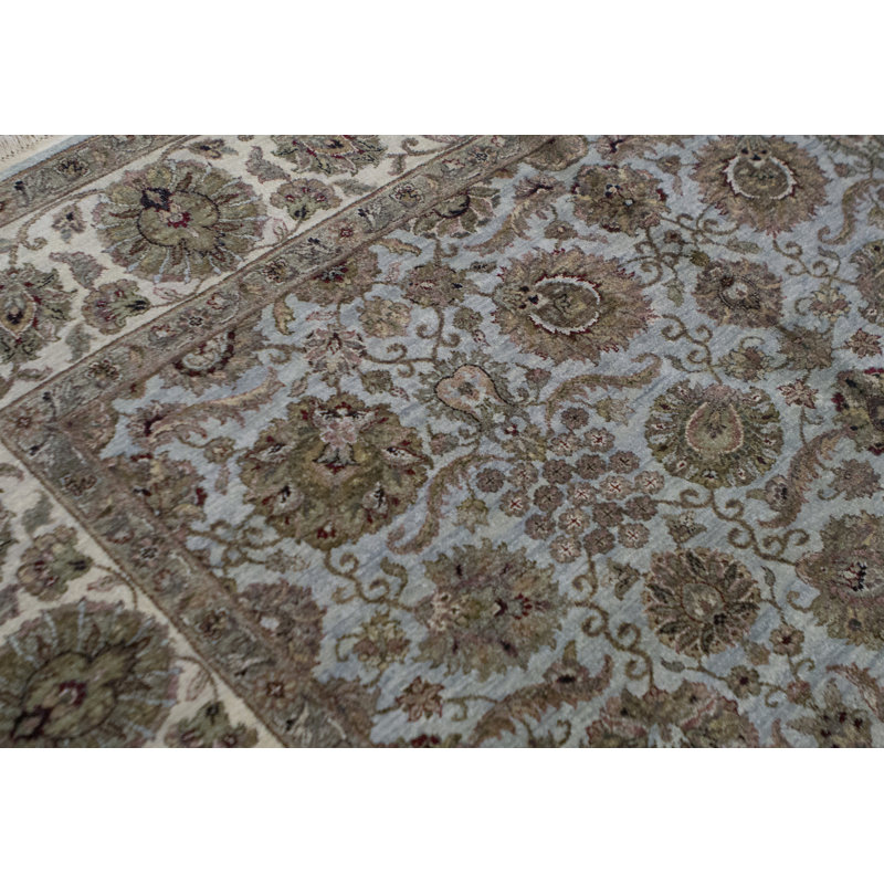 Wool Oriental Area Rug, Rectangle 7'11" x 8'11"