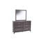 Mobilier de chambre à coucher 1 pièce Rustic Style
