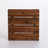 INDUSTRIAL WOOD AND METAL  ACCENT TABLE
