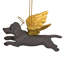 Weimaraner Dog Angel Holiday Ornament