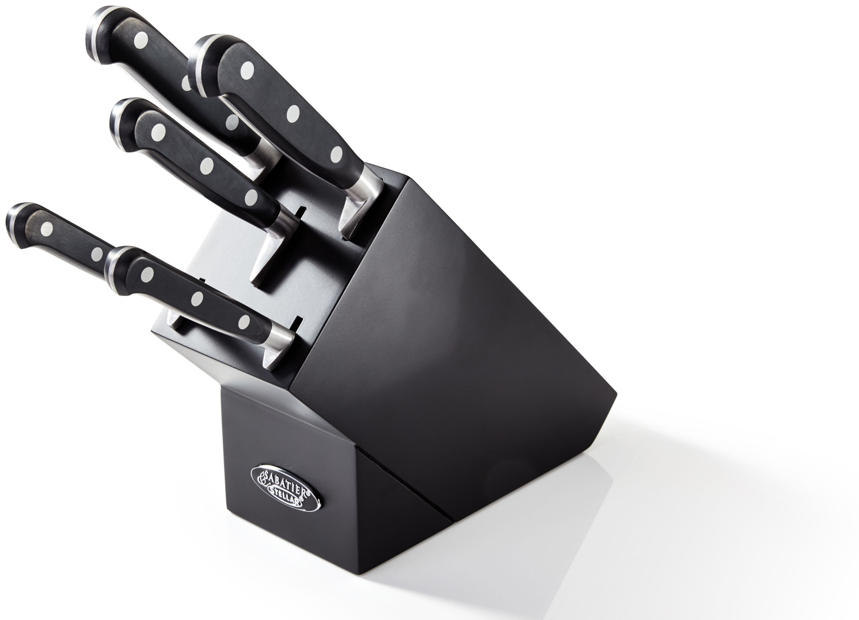 Stellar 6 Piece Stainless Steel Knife Block Set | Wayfair