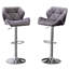 Tabouret de bar Breni Velvet Diamond-906895126