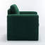 Chaise longue rembourrée Modern Bouclé Accent