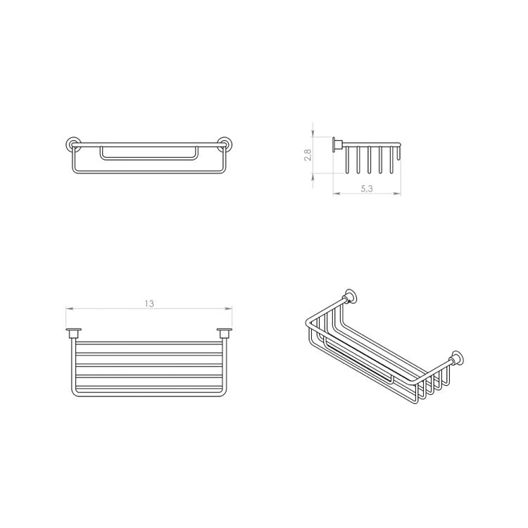 Panier de douche Likens