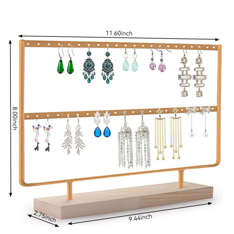 Porte-bijoux +, Doré