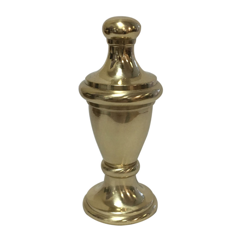 Faîteau de lampe de conception simple vase, Laiton poli