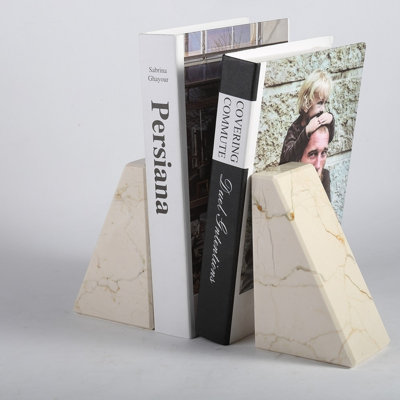 Marble Bookends (Set of 2)
