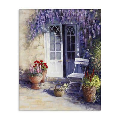  Art mural sur toile Blooming Lavender par Hilary Mayes