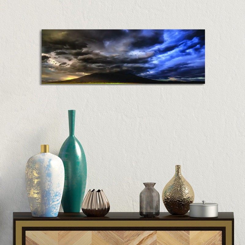Sudden Storm! by Bill Sherrell - Wrapped Canvas Panoramic Gallery-Wrapped Canvas Giclée