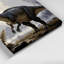 «Dinosaur Argentinosaurus», art mural sur toile noire