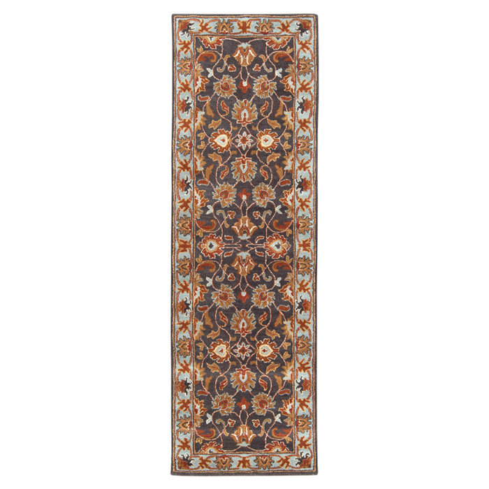 Teshina Hand Tufted Wool Rug, Runner 3' x 12'