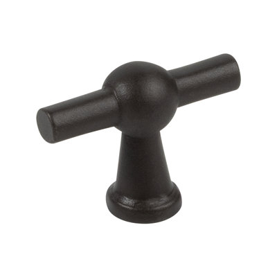 Schaub Garda Cabinet T-Knob 2", Light Bronze