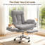 Chaise de bureau large inclinable et pivotante-1415135569