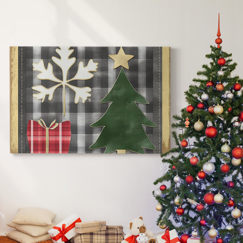 Christmas Holiday Arts - Toile tendue avec châssis, H 32 po x l 48 po