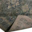 Rug & Kilim's Homage Geometric Floral Green And Blue Wool Custom Rug-1713843647