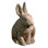 Hare Seated Ears Up Statue