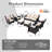 Wicker/Rattan 7 - Person Seating Group With Cushions-112867670