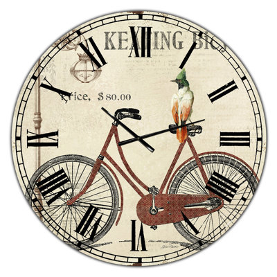 Horloge murale surdimensionnée