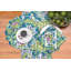 Serviette en coton violette