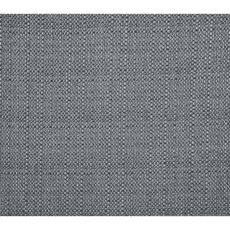 Élégante causeuse en tissu 2 pièces, Gris foncé
