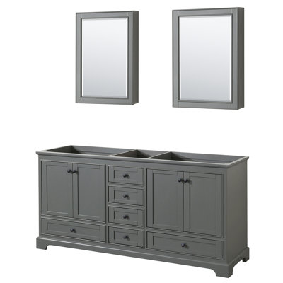 Base de meuble-lavabo double Deborah
