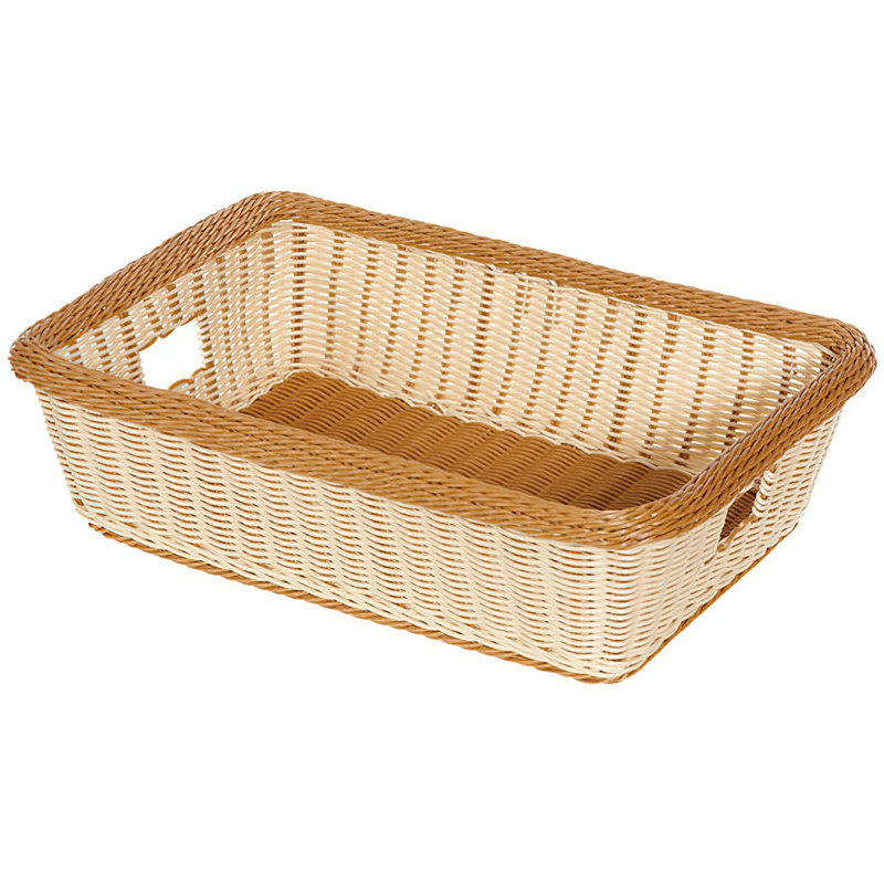 WB-1516-TT - Panier rectangulaire 22 po x 15,5 po, profondeur 6 po