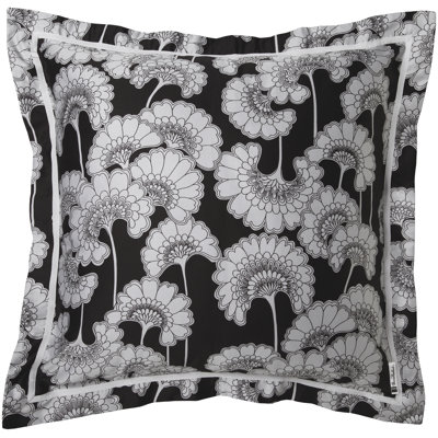 Japanese Floral Cotton Sham Set