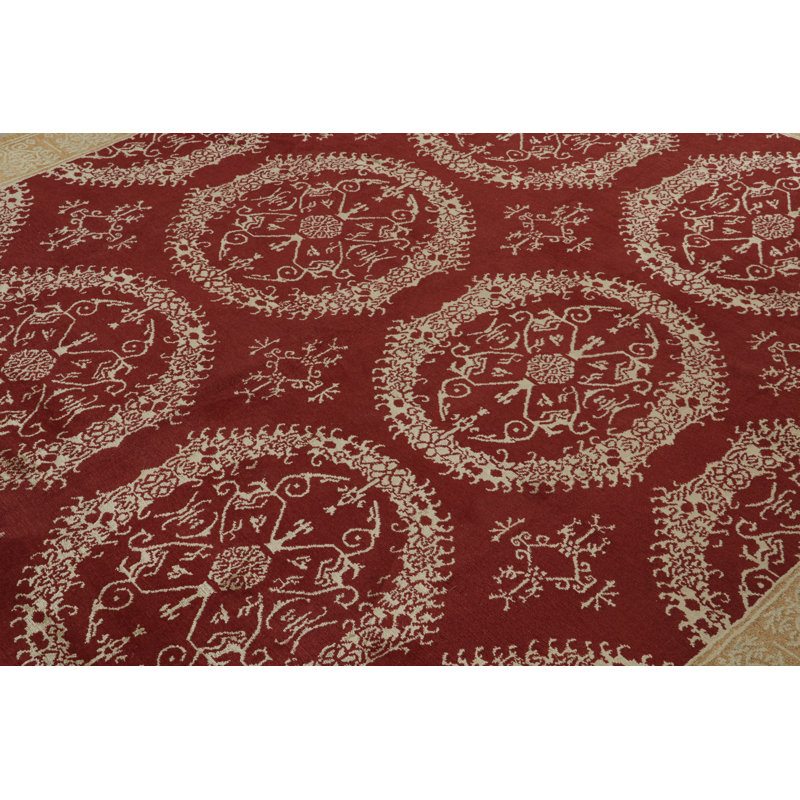Hand Knotted Area Rug