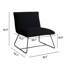 Chaises d'appoint rembourrées en velours Teddy-130902205