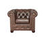 Batch Faux Leather Chesterfield Chair