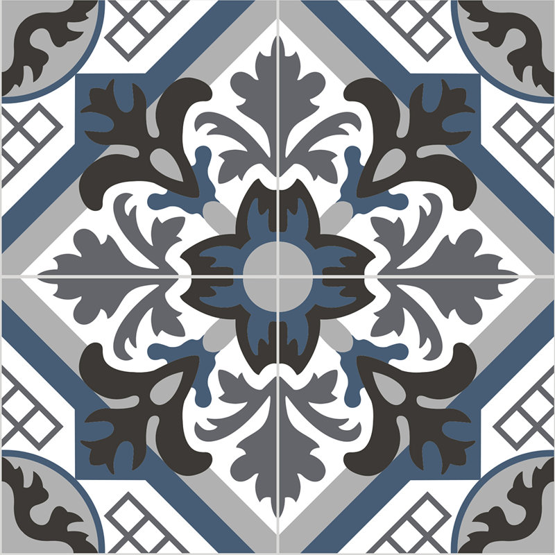 Craft + Main Jetcoat® Encaustic Tile-Look Shower Wall System & Reviews ...