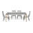 Nylah Metal Base Dining Table