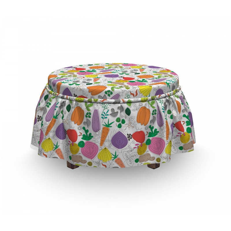 Housse pour repose-pieds pour aliments childish drawing