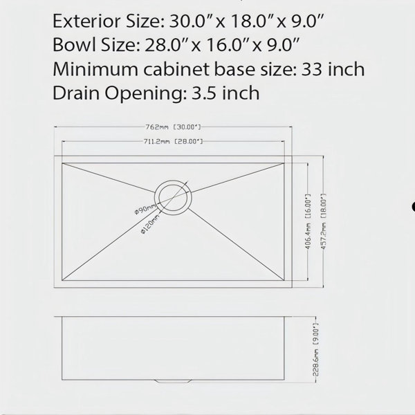 Dimensions du produit