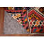 Tapis kilim en laine rétro 5 x 8