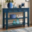 Console en bois avec tiroirs et tablettes-162708087-162708109-162708107