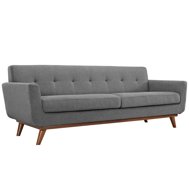 Canapé style Mid-Century Carson Carrington Sigtuna par Modway, Gris espoir
