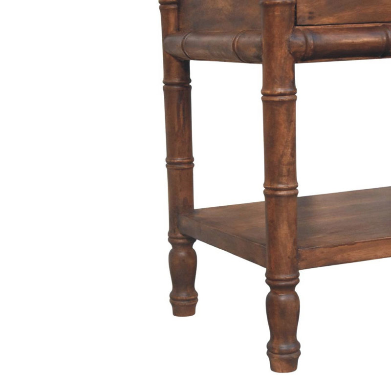  Table de chevet 1 tiroir Hawthornestone, Brun