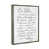 Gray Floater Frame