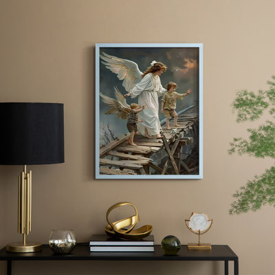 Religious Series CDXLIX, reproduction encadrée - bois massif