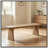 Wood Bench with sturdy legs