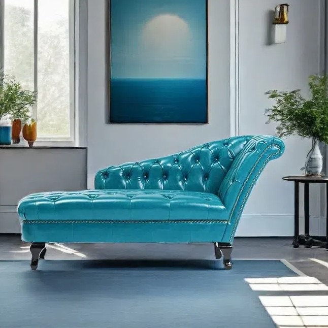 Chaise longue décontractée rétro Elegance, Orienté à droite, Île Seymour Nord, Galapagos