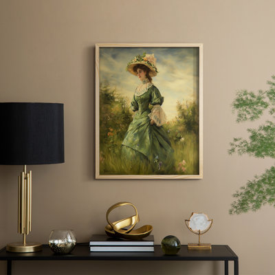 WOMEN Series DCCCXXXI Framed Print - Solid Wood