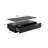 Modern Rectangular LED Lights Coffee Table With 2 Drawers In 47.2"-814363949