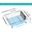 Shivendra Adjustable Stainless Steel Dish Rack