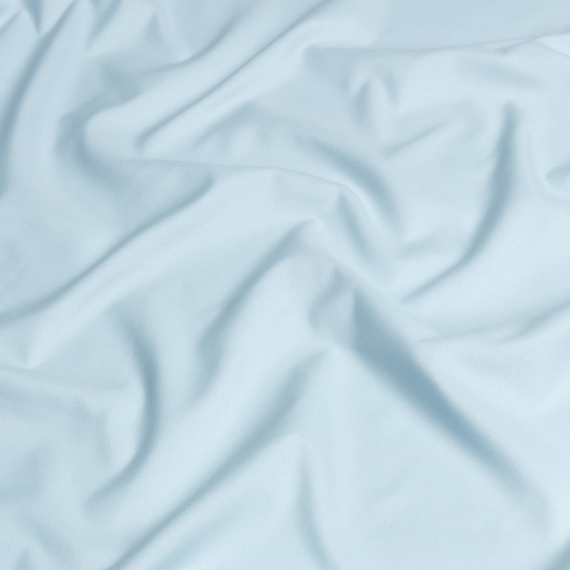 Ultra Soft Microfiber Percale Sheet Set, Blue, Queen Sheet Set with Fitted Sheet