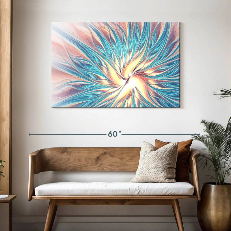 Avery Lustrous Digital Abstract, 30" H x 45" W