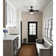 36" Aker 3 - Blade Standard Ceiling Fan with Pull Chain and Light Kit Included