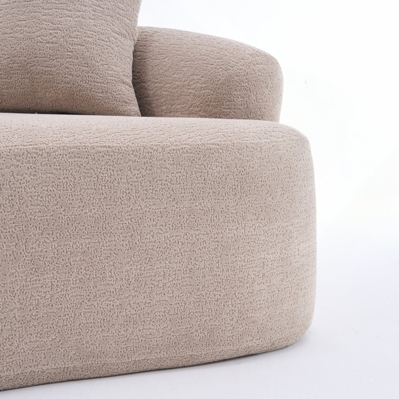 Canapé double Bononge, Beige